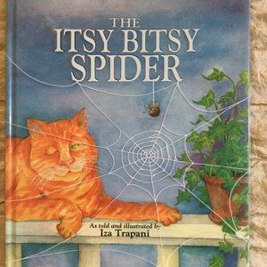 The Itsy Bitsy Spider by Iza Trapani - Scholastic -hardcover-children's book